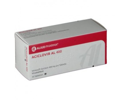 ACYCLOVIR AL 400 mg. 35 tablets